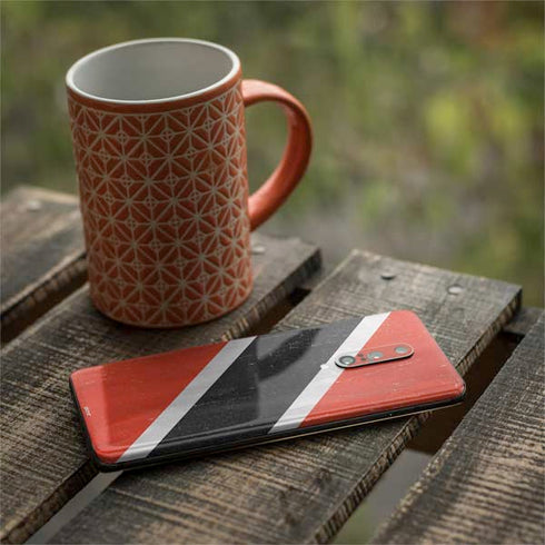 Trinidad and Tobagao Flag Distressed OnePlus 7 Pro Skin